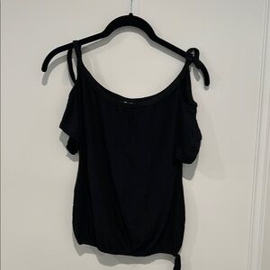 Off the shoulder jersey D&G top.
